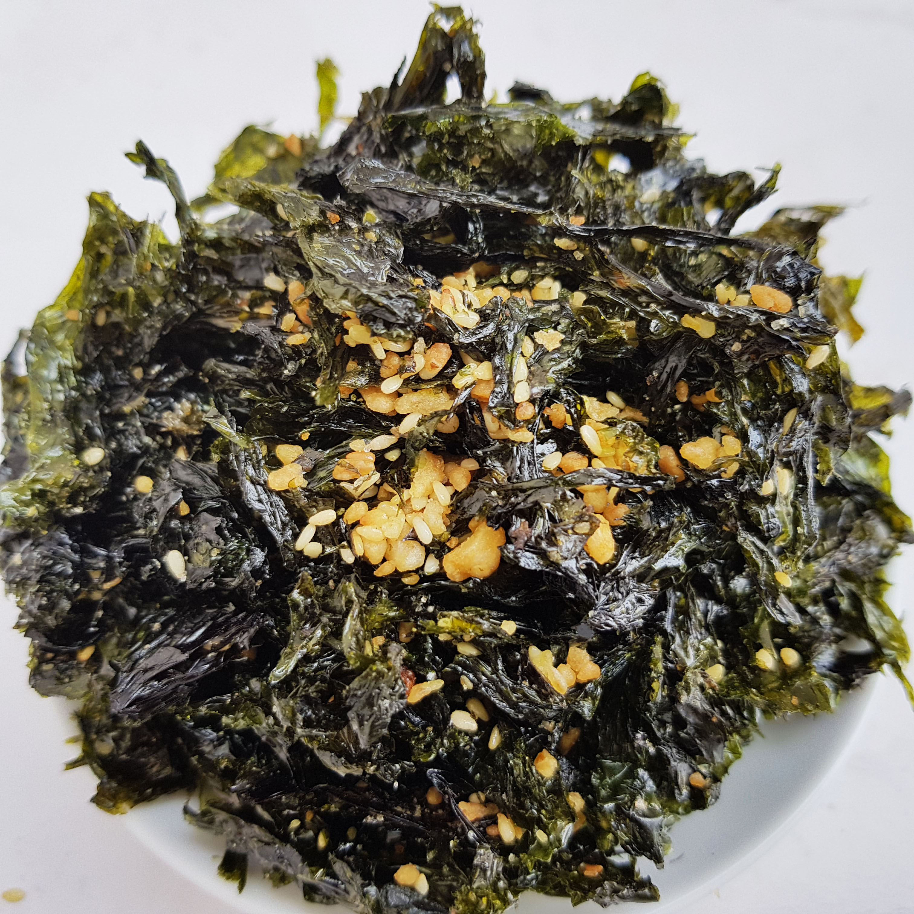 Crispy Seaweed With Garlic, Sesame Seeds Jar 150g