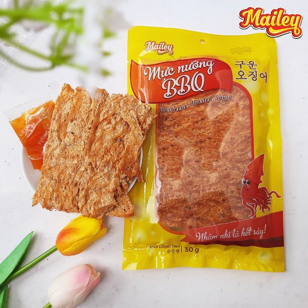 Sản phẩm mực nướng BBQ MAILEY